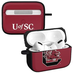 affinity bands south carolina gamecocks hdx case cover compatible with apple airpods pro 1 & 2 (classic)