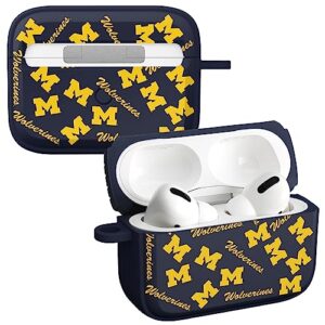 affinity bands michigan wolverines hdx case cover compatible with apple airpods pro 1 & 2 (select)