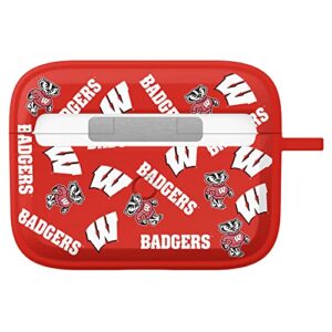 AFFINITY BANDS Wisconsin Badgers HDX Case Cover Compatible with Apple AirPods Pro 1 & 2 (Select)