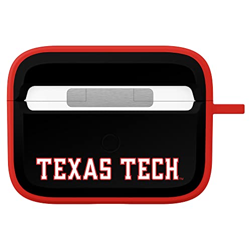 AFFINITY BANDS Texas Tech Red Raiders HDX Case Cover Compatible with Apple AirPods Pro 1 & 2 (Classic)