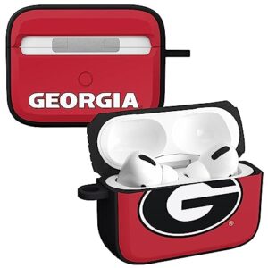 affinity bands georgia bulldogs hdx case cover compatible with apple airpods pro 1 & 2 (classic)