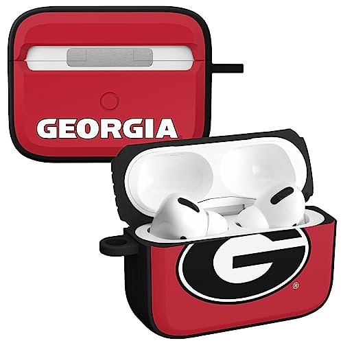 AFFINITY BANDS Georgia Bulldogs HDX Case Cover Compatible with Apple AirPods Pro 1 & 2 (Classic)