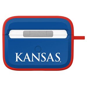 AFFINITY BANDS Kansas Jayhawks HDX Case Cover Compatible with Apple AirPods Pro 1 & 2 (Classic)