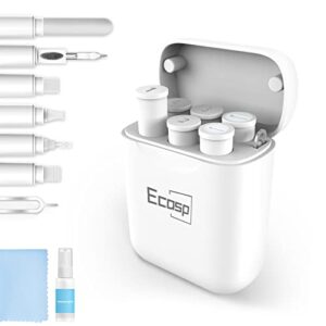 cleaning kit for iphone, multi-tool airpod cleaner kit, cell phone cleaning repair & recovery iphone and ipad (type c) charging port, lightning cables, and connectors, easy to store and carry design