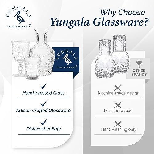 Wine Decanter Set, Personalized wine decanter, handcrafted mini wine carafe and glass set also bedside water carafe, mouthwash decanter whisky decanter or bar cart accessories.