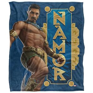 Black Panther Wakanda Forever Blanket, 50"x60" Namor Silky Touch Super Soft Throw Blanket