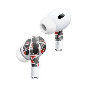 MightySkins (2 Pack) Skins Compatible with Apple AirPods Pro 2 - Retro Controllers 3 | Protective, Durable, and Unique Vinyl Decal wrap Cover | Easy to Apply and Change Styles | Made in The USA