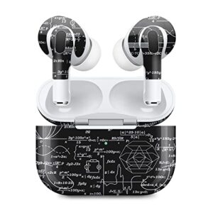 mightyskins (2 pack) skins compatible with apple airpods pro 2 - mathematical | protective, durable, and unique vinyl decal wrap cover | easy to apply, remove, and change styles | made in the usa