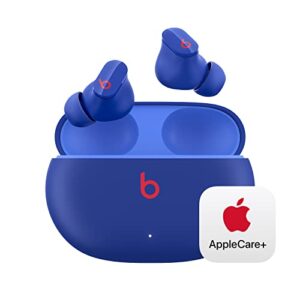 beats studio buds - true wireless noise cancelling earbuds - ocean blue with applecare+ (2 years)