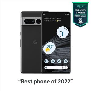 google pixel 7 pro 5g 256gb 12gb ram 24-hour battery universal unlocked for all carriers - obsidian
