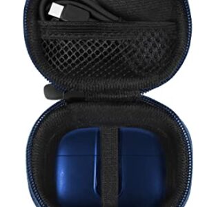 Alltravel True Wireless Earbuds Case Compatible with TAGRY X08, TOZO Wireless Earbuds Like T6, T12, TA, NC9, NC2 (Blue)