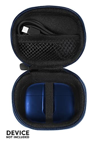 Alltravel True Wireless Earbuds Case Compatible with TAGRY X08, TOZO Wireless Earbuds Like T6, T12, TA, NC9, NC2 (Blue)