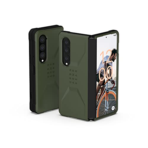 URBAN ARMOR GEAR UAG-GLXZFD4-C-OL Galaxy Z Fold 4 Shockproof Case, Olive