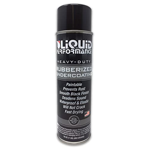 Heavy-Duty Rubberized Undercoating - 16 oz - Small Batch Undercarriage Spray for Automotive Frames, Rocker Panels, Wheels, and More - Prevents Chipping, Cracking, and Peeling - Made in Rocky Mount, VA