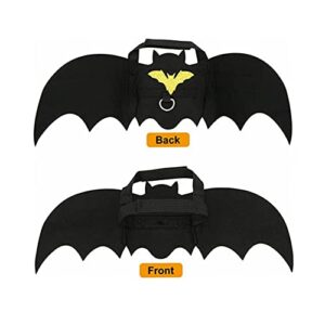 Pet Costume Halloween Bat Wings Cosplay Dogs and Cats Apparel Outfits Funny Cool Outfits Pet Supplies for Cat Puppy