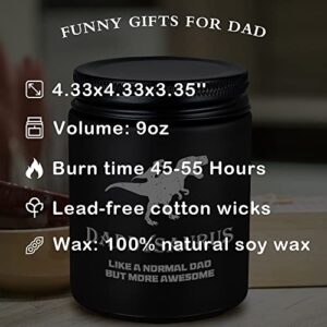 Dad Candle Gifts from Daughter Son Ideas, Funny Birthday New Dad Gifts for Men 30th 40th 50th. Fun Fathers Day, Christmas Presents for Man, Grandpa, Papa, Husband. Cool Boyfriend Gifts Ideas.