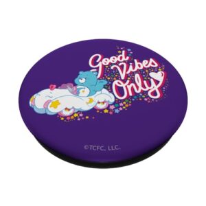 Care Bears 40th Anniversary Good Vibes Only Bedtime Bear PopSockets Standard PopGrip