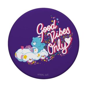 Care Bears 40th Anniversary Good Vibes Only Bedtime Bear PopSockets Standard PopGrip
