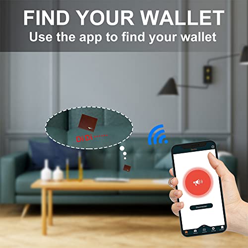 Anti-Lost Bluetooth Wallet Tracker & Finder GPS Position Location Credit Card Holder for Men Leather Men's Wallets Cion Pocket ID Window