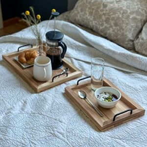 Rustic Serving Tray - Set of Two