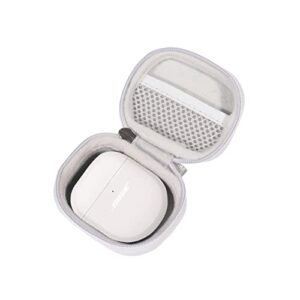 getgear case for New Bose QuietComfort Earbuds II, Wireless Bluetooth Earbuds (Smoke White)