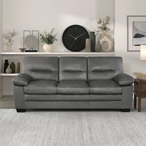 lexicon eyre living room sofa, dark gray