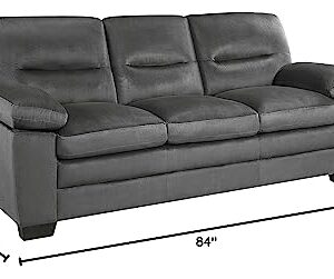 Lexicon Eyre Living Room Sofa, Dark Gray