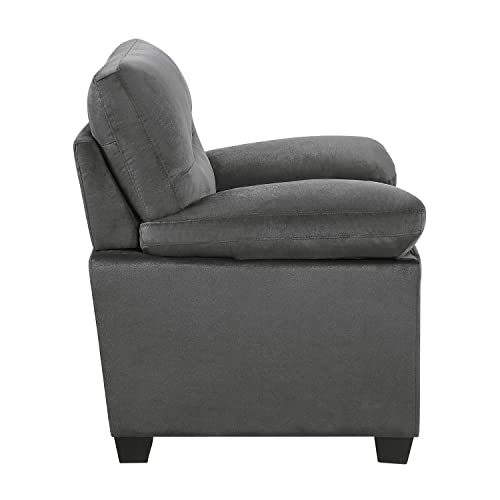 Lexicon Eyre Living Room Sofa, Dark Gray