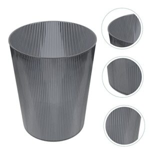 Rubbish Garbage Wastebasket Stripped Floral Flower Can Compost Kitchen Use Small French Bin Round: Den Containers Dried Crear Accessories Car Round Paper Container Pot Restaurant