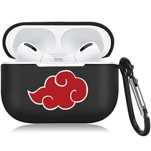 japanese anime airpod pro 2 case with keychain cute soft silicone full protective shockproof cover compatible with airpods pro 2nd generation 2022 case