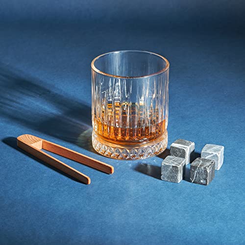 Impressive Gifts for Him - Whiskey Gift Set for My Amazing Man - Premium Quality Glass for Scotch Bourbon Drinkers - Bourbon Gifts for Men Birthday Gifts for Boyfriend. Best Anniversary for Husband.
