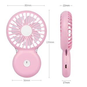 Veemoon Portable Fan Rechargeable Fans 3pcs Adjustable for Portable Office Fan Usb Outdoor Hand Sound Operated Mini Electric Battery Home Travel Cooling Speeds Handheld Personal Outdoor Fans Usb Fan