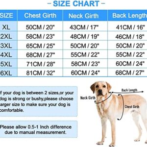 Tresbro Dog Winter Coat, Large Warm Dog Jacket for Cold Weather,Reflective Dog Clothes with Furry Collar Detachable Harness Two Way Zipper on Back, Dog Apperal for Medium Large Dog Boy Girl