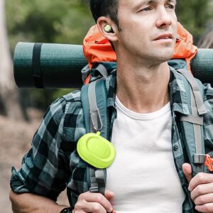 CaseBot Case Cover for Google Pixel Buds Pro 2022, Rugged Shield Protective Skin [Front LED Visible], Lime Green Glow in The Dark