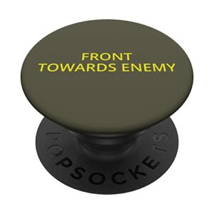 military m18a1 claymore mine front towards enemy popsockets swappable popgrip
