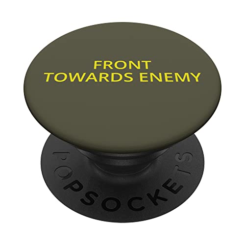 Military M18A1 Claymore Mine Front Towards Enemy PopSockets Swappable PopGrip