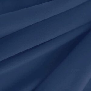 texco inc 60" wide solid interlock lining 100% polyester knit 2 way stretch/apparel, home/diy fabric, party decoration, blue berry 55 2 yards