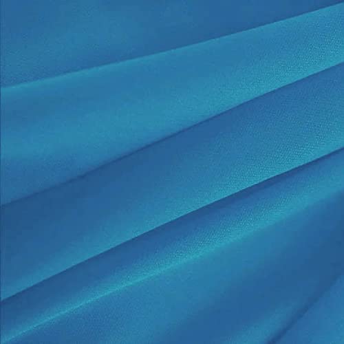 Texco Inc Polyester Interlock Lining 2 Way Stretch/Decoration, Apparel, Home/DIY Fabric, Blue Jay 81 1 Yard