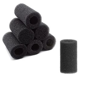 qzbhct 6 pack pre-filter sponge foam roll accessories for aquarium fish tank