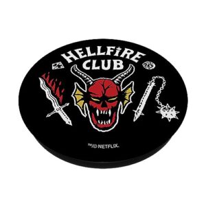 Stranger Things Hellfire Club Logo PopSockets Standard PopGrip