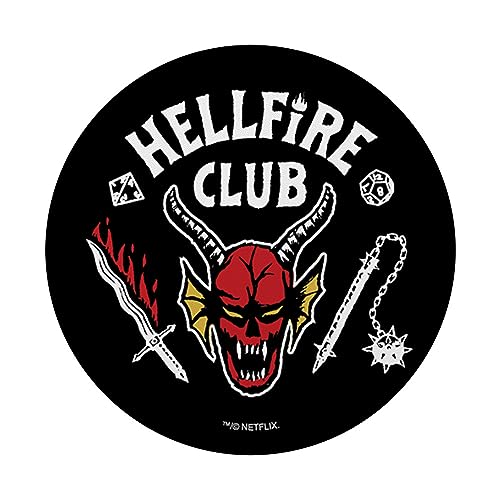 Stranger Things Hellfire Club Logo PopSockets Standard PopGrip