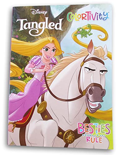 Tangled Rapunzel Coloring Fun & Activity Book - 64 Pages - Cover Varies (Identical Contents)