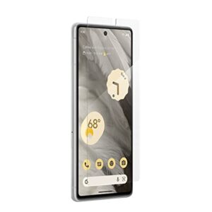 zagg invisibleshield glass elite screen protector for google pixel 7 - easy to install