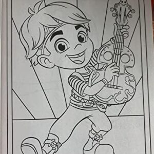 Santiago of The Seas Coloring and Activity Book with Bonus Stand-Up Character on Back - 80 Pages