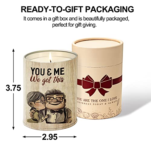 to My Boyfriend Candles Gifts - Birthday Gifts for Boyfriend from Girlfriend - Christmas Lavender Candles Gifts for Boyfriend - Anniversary Romantic Gifts for Boyfriend