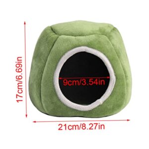 Guinea Pig Bed Hamster House Bed Hamster Beds Small Pet House Pet Winter House Hedgehog Hideout Winter Warm Hamster Nest Washable Small Animal House