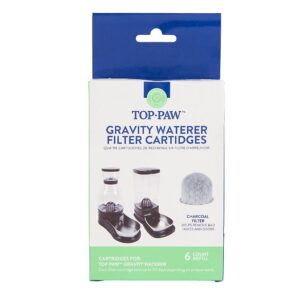 top paw gravity water filter cartridges