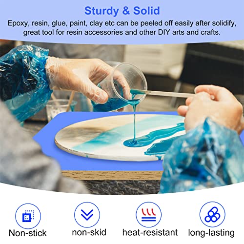 JDiction Resin Leveling Table for Epoxy Resin & Art Work,16''x 12'' Adjustable Self Leveling Epoxy Resin Accessories, Resin Supplies, Acrylic Pouring Tool, Multipurpose Resin Leveling Board