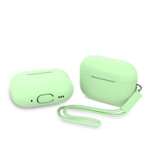 GMYLE Case Compatible with AirPods Pro 2 2nd Generation 2022, Cutouts on Side for Lanyard, Shock-Absorbing Protective Earbuds Cover