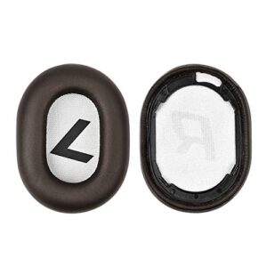 JULONGCR Backbeat Pro 2 Earpads Replacement Voyager 8200 UC Ear Pads Cushions Parts Cover Cups Muffs Compatible with Plantronics Voyager 8200 UC/Backbeat Pro 2 Headphones. (Black)